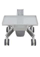 SV Dental Laptop Cart with Shelf and 300 Watt Hour Powerstation - Lucinda Technology Solutions