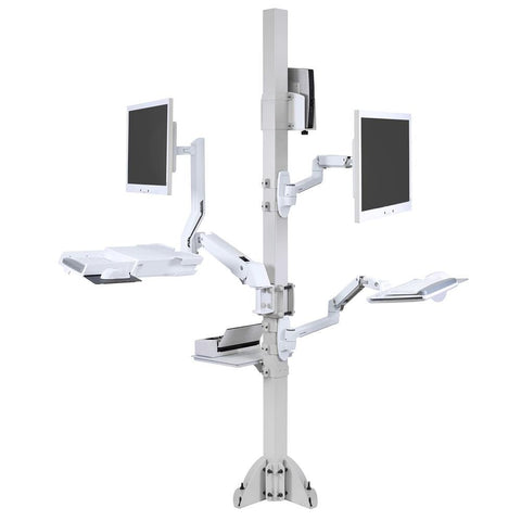Pole Mount For Industrial Computing Spaces