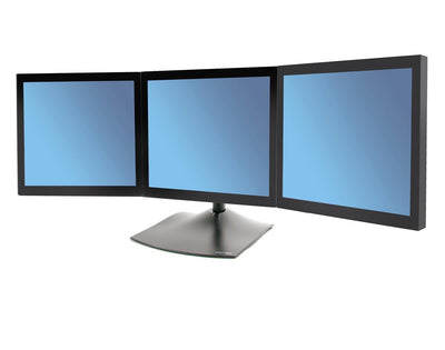Support de bureau à trois écrans DS100 - Lucinda Technology Solutions