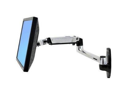 Ergotron LX arm, silver, Wall Monitor Mount - Lucinda Technology Solutions