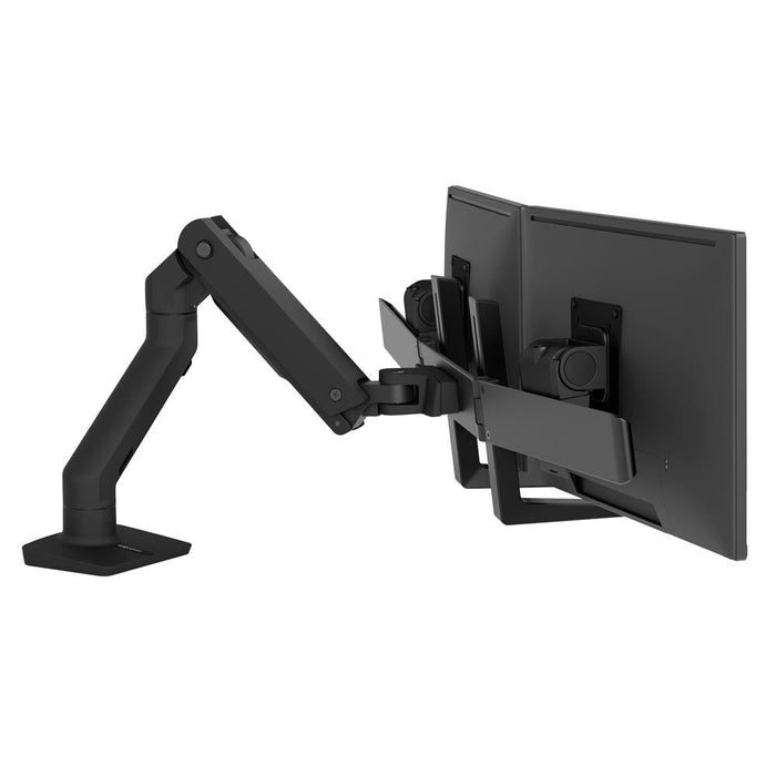 HX Desk Dual Monitor Mount Arm (noir mat), 45-476-224 - Lucinda Technology Solutions