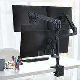 LX Monitor Mount Arm, Extension and Collar Kit (matte black) - Lucinda Technology Solutions