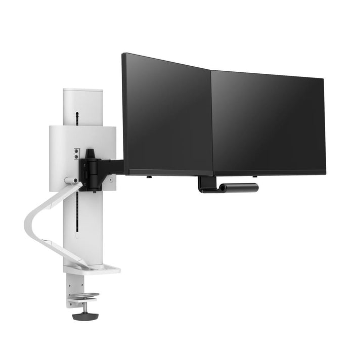 TRACE Dual Monitor Mount (white), 45-631-216 - Lucinda Technology Solutions