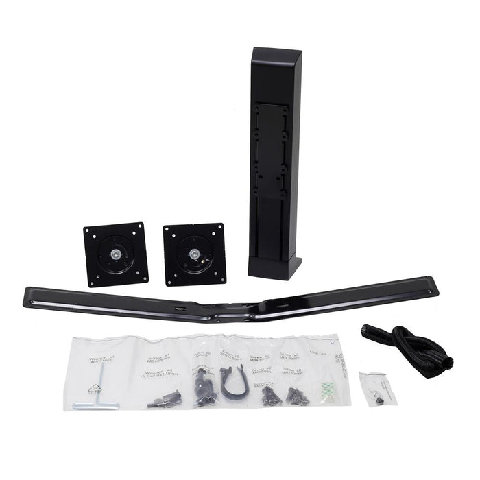 WorkFit, Dual Monitor Kit, Universal (black) - Lucinda Technology Solutions